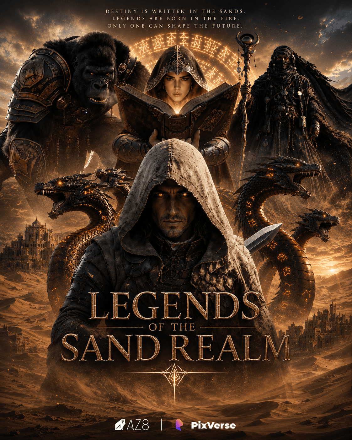 " LEGENDS OF THE SAND REALM "