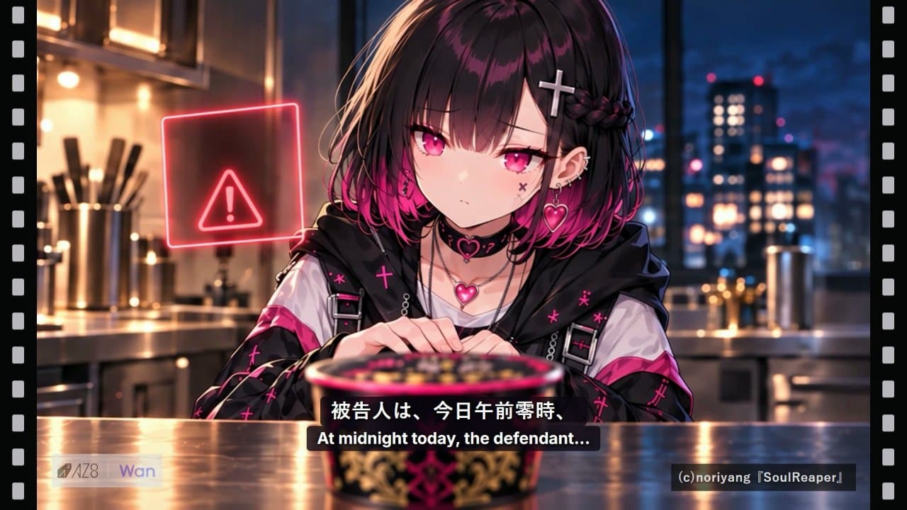『今夜は、無罪。』MUZAI 黒マー油豚骨　CM用