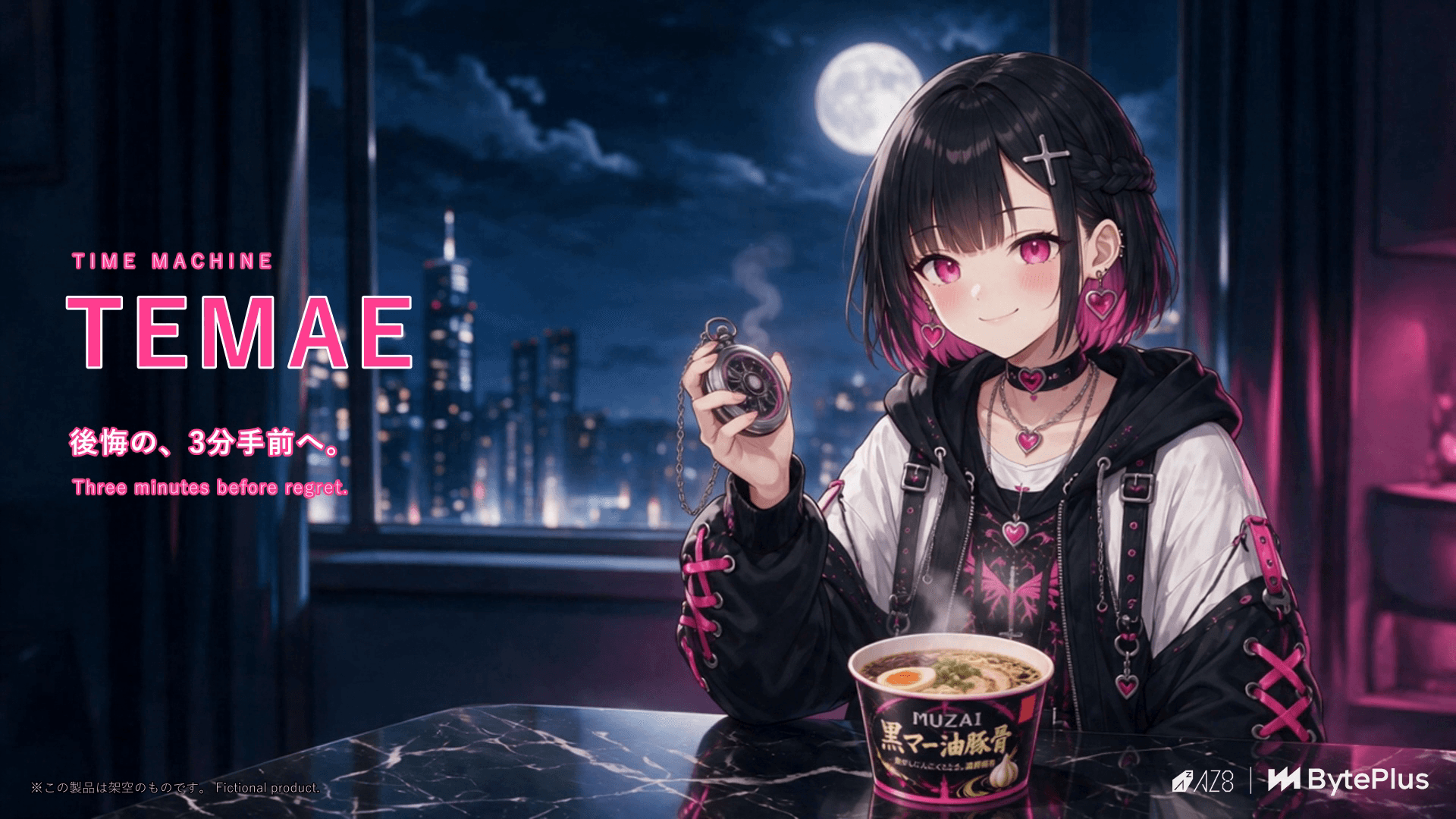 後悔の、3分手前へ。｜タイムマシン「TEMAE」CM（黒羽メア）