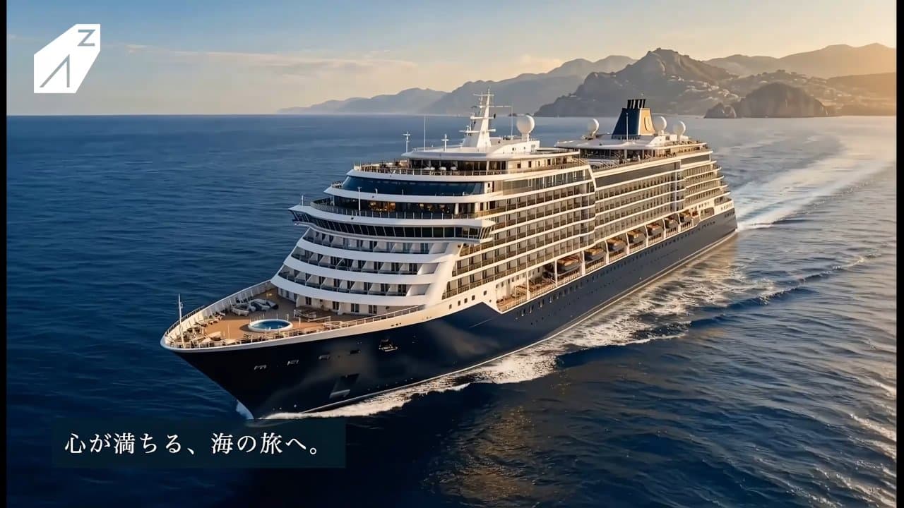 架空のクルージングCM