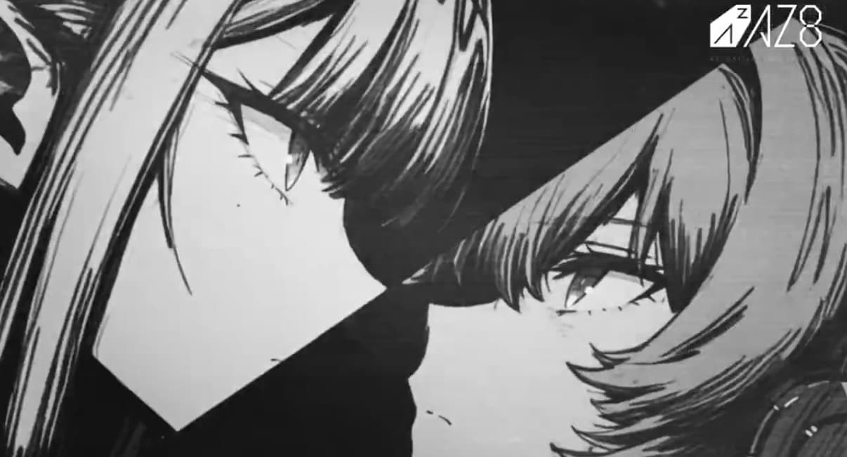 Anime Line Art Opening Style