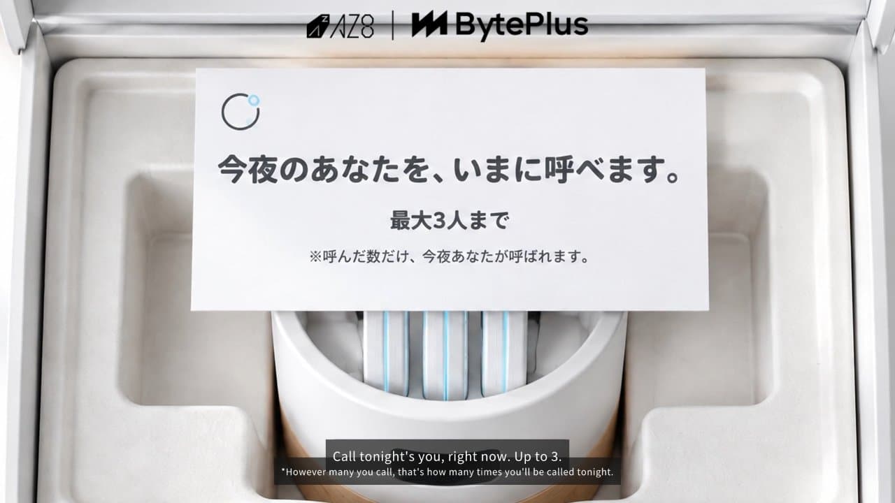 タイムマシン「セルフサービス」｜今夜の自分を、3人まで呼べる