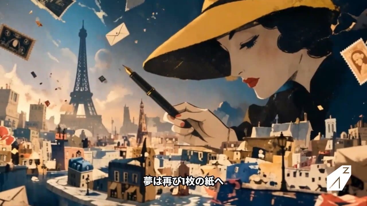 架空の文房具フェア「巴里文具展」