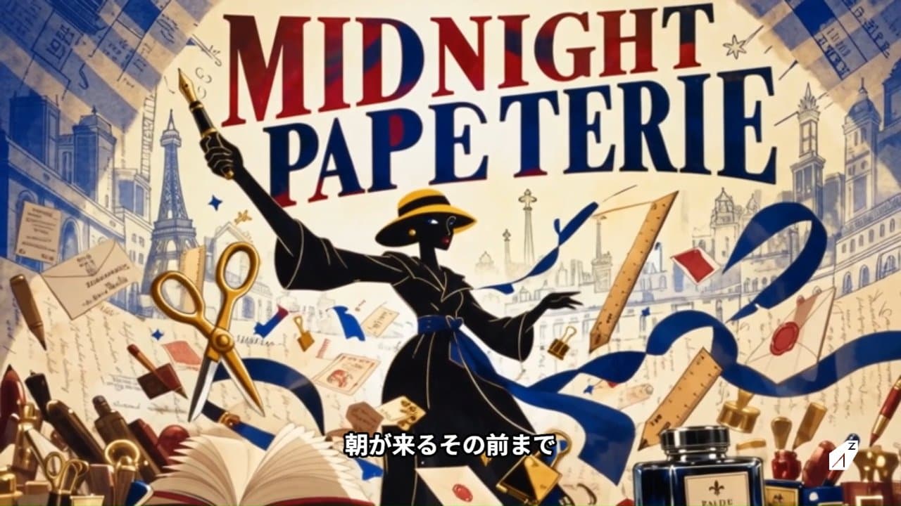 MIDNIGHT PAPETERIE｜夜だけ、紙は踊る