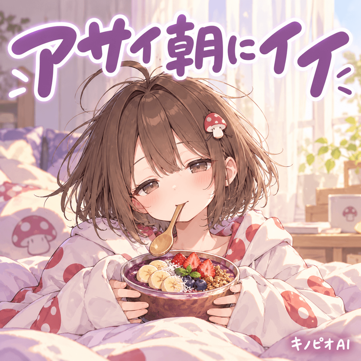 アサイは朝にイイ！