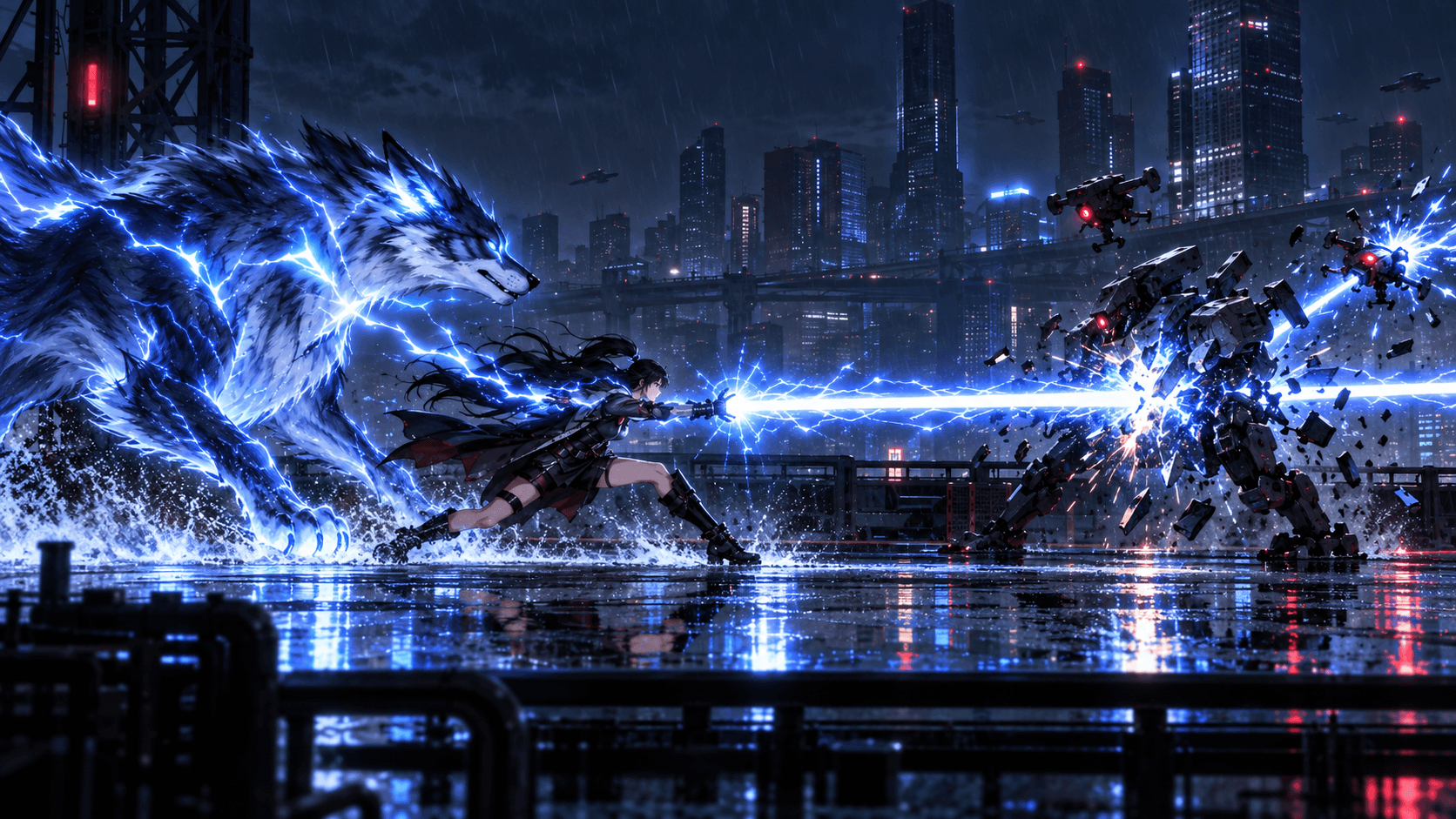 Would You Play This? ⚡ Girl & Electro Wolf