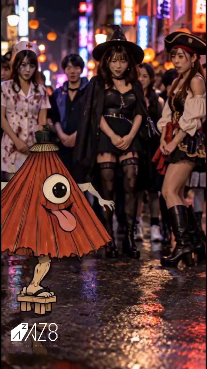 『百鬼夜行、渋谷で浮かない』江戸の妖怪が渋谷ハロウィンに行ったら、誰も怖がってくれなかった