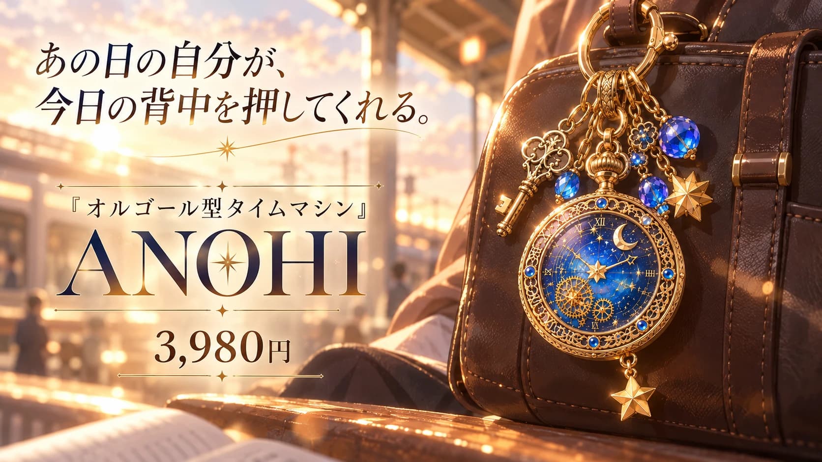 オルゴール型タイムマシン「ANOHI」