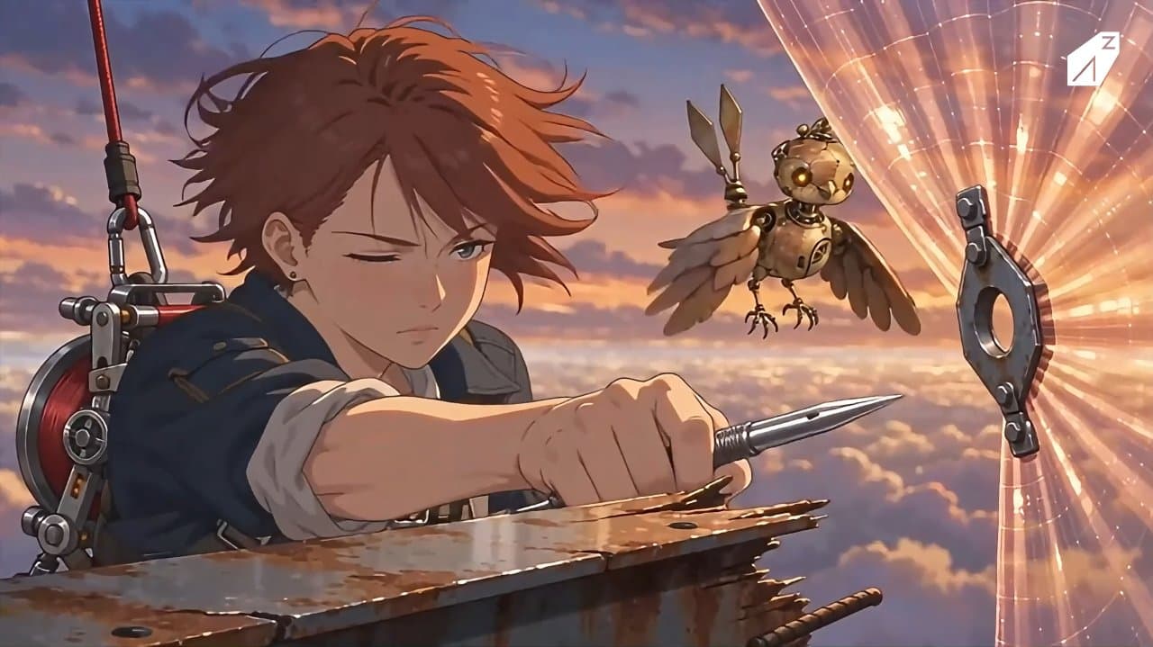 『空縫いの街』 03 継ぎ接ぎの夕焼け、そして本当の青