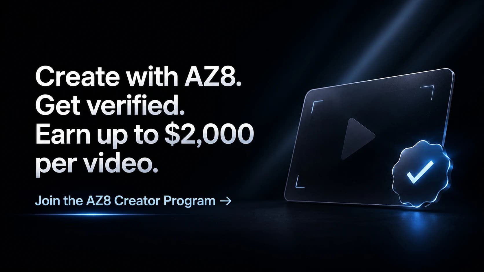 AZ8 provides rewards for outstanding AI video creators worldwide