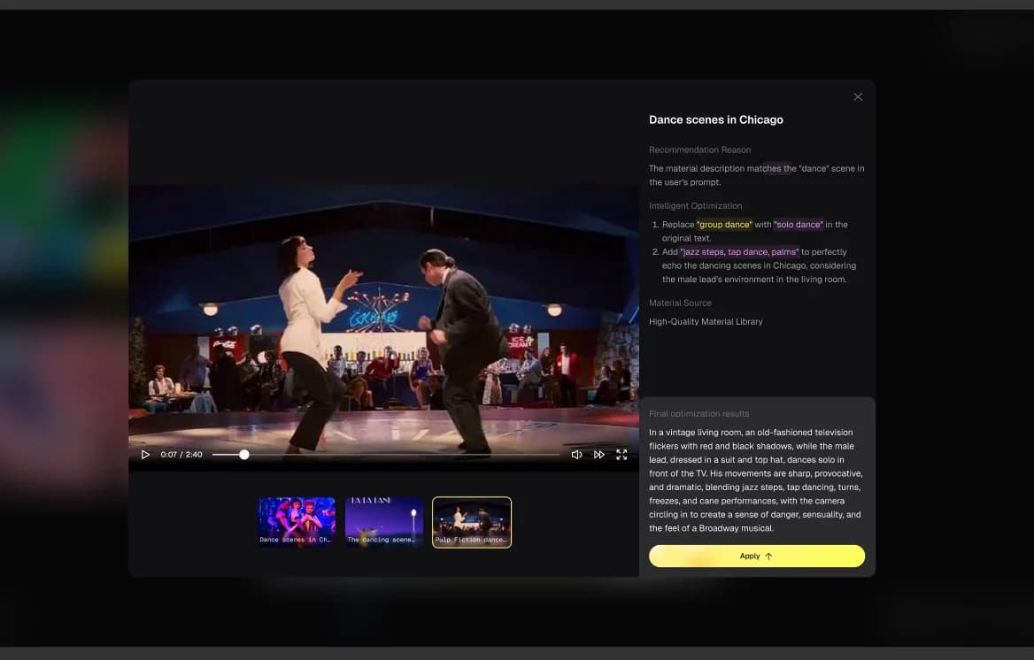 Zumi global suggestion example