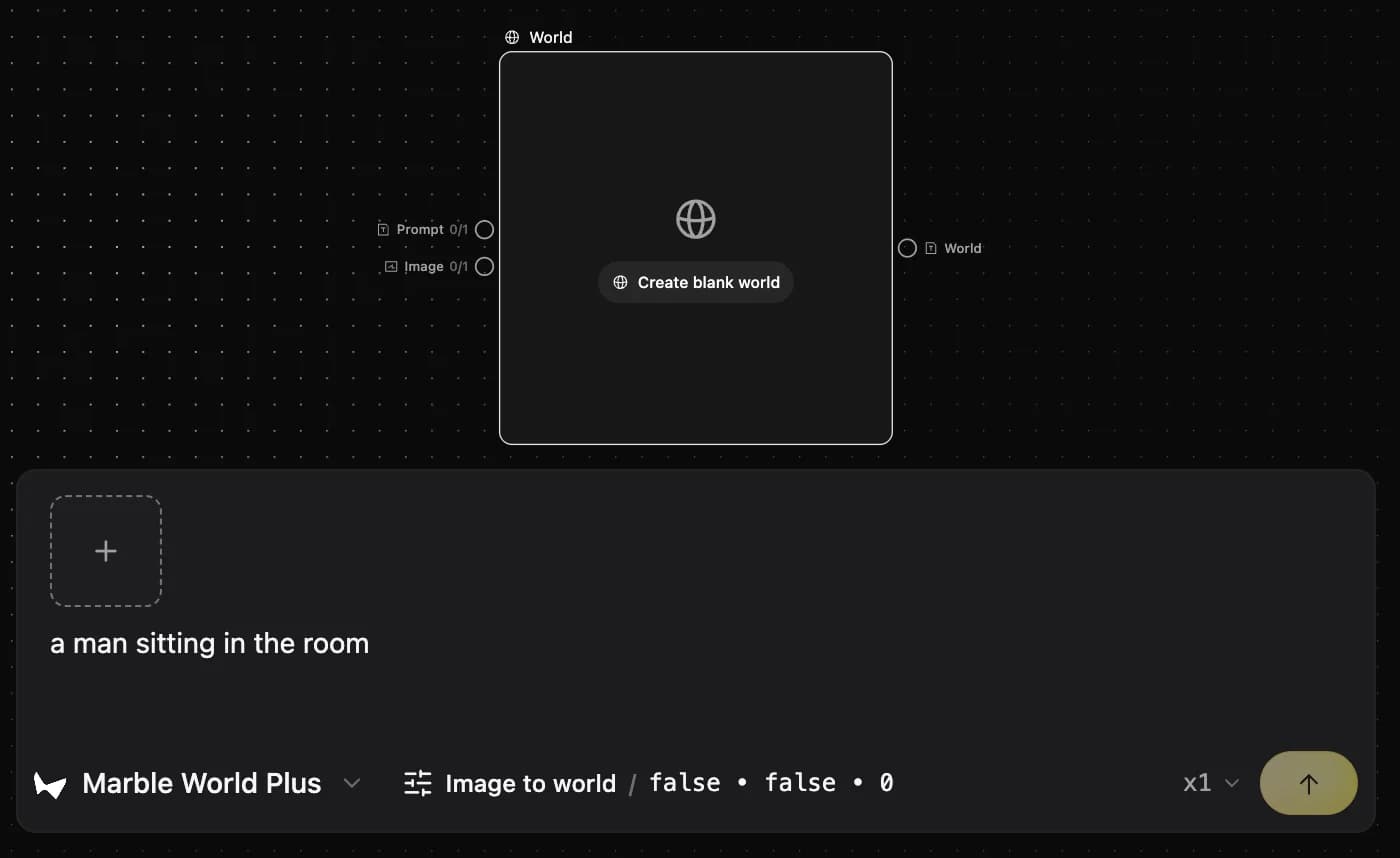 Generate a 3D scene from text