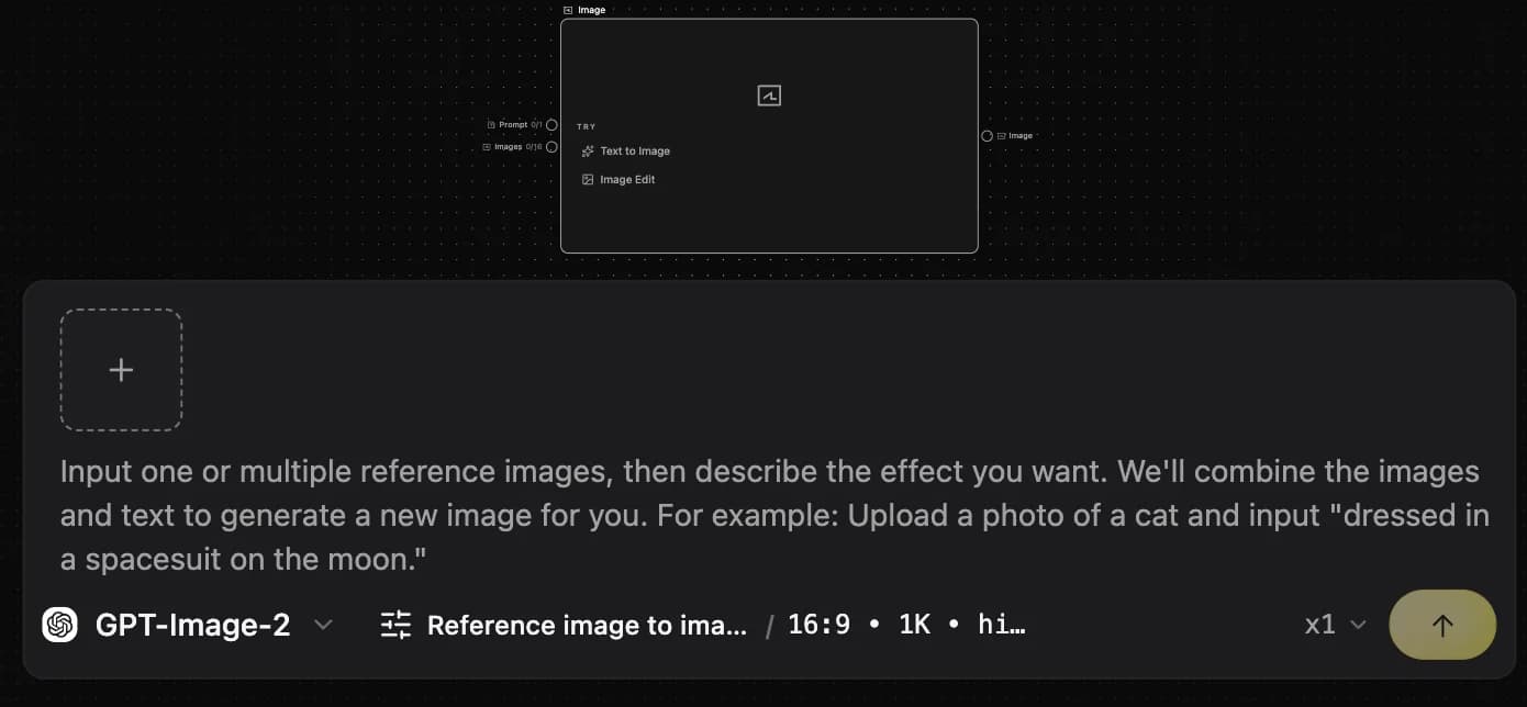 Empty image node